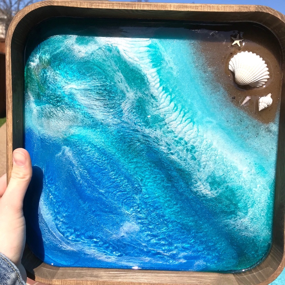 Beautiful Oceanic Rolling Tray